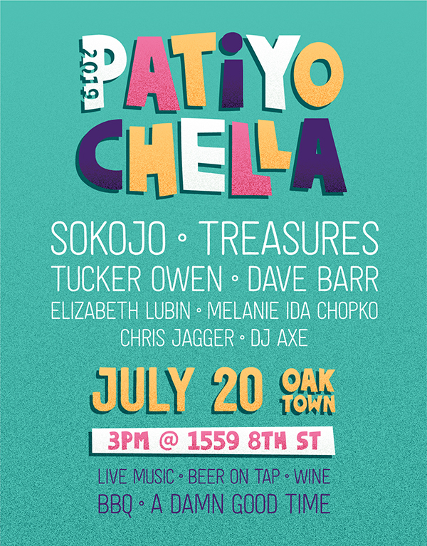 Patiyochella 2019 festival poster